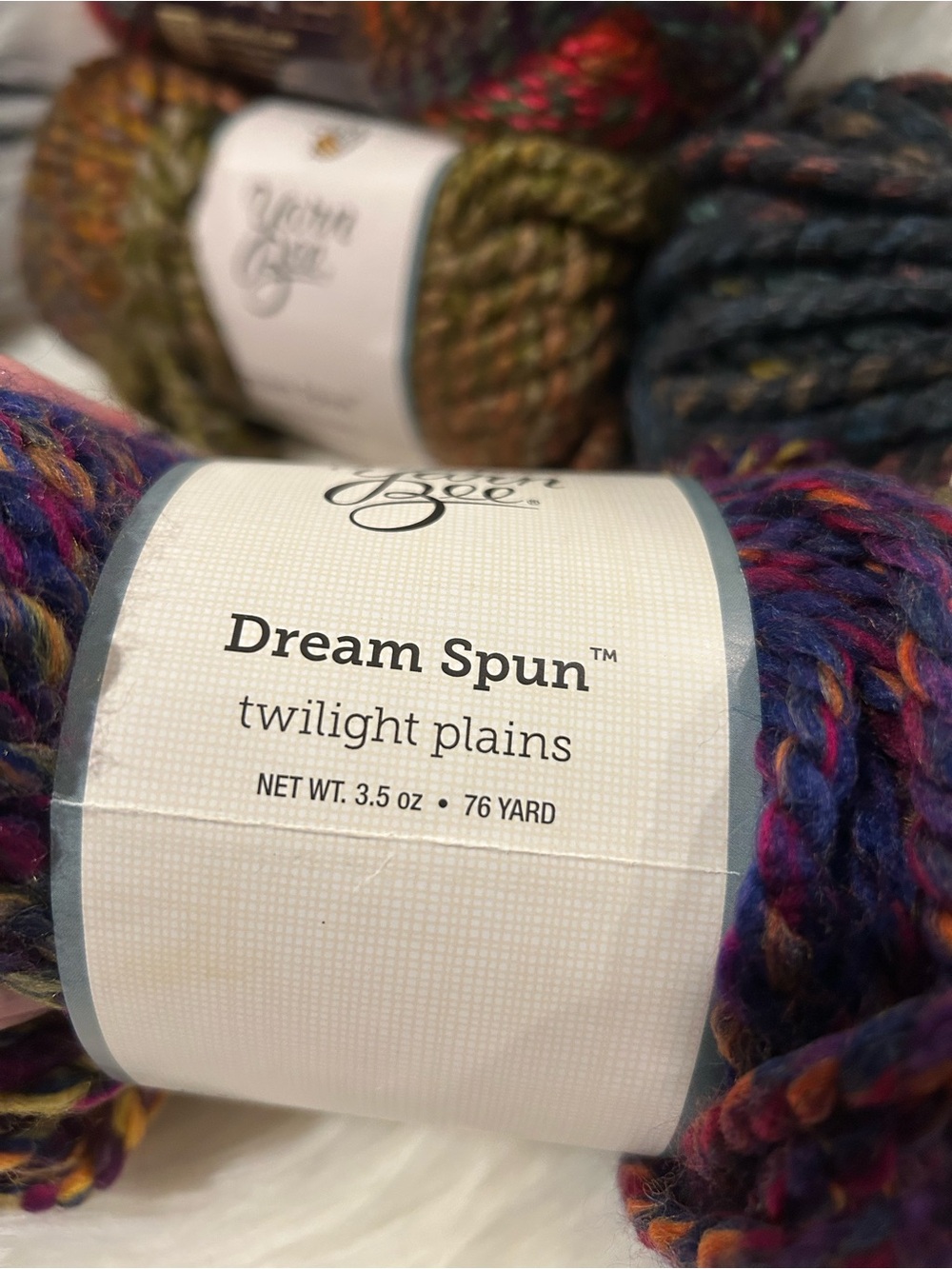 Multicolor Bulky Yarn Collection - Assorted Jewel Tones - Picture 6 of 11